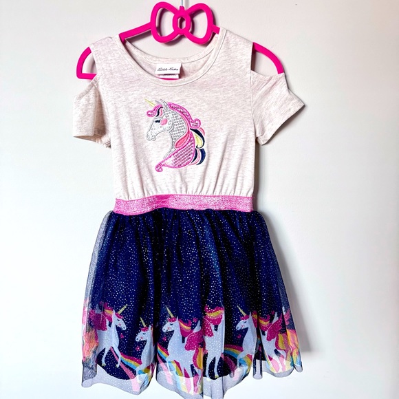Unicorn girls tulle dress - Picture 2 of 9